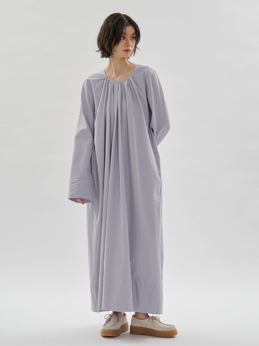 emmi atelier「チェック2wayフレアワンピース【セットアップ対応】」|ワンピース|