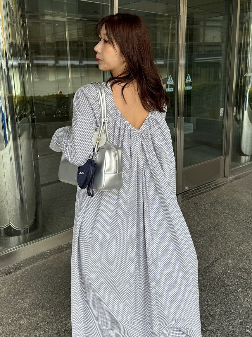 emmi atelier「チェック2wayフレアワンピース【セットアップ対応】」|ワンピース|