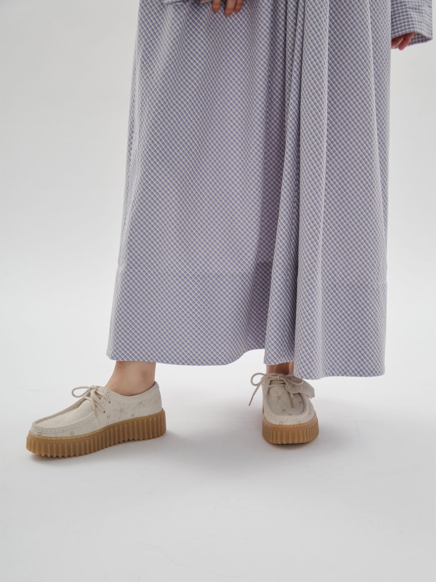 emmi atelier「チェック2wayフレアワンピース【セットアップ対応】」|ワンピース|