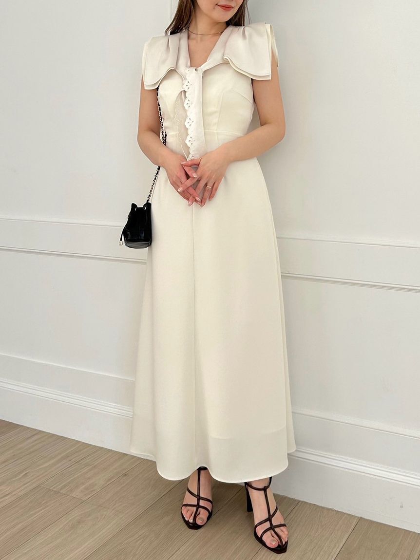 SNIDEL「【00サイズあり】セーラースカーフワンピース」|ワンピース|IVR