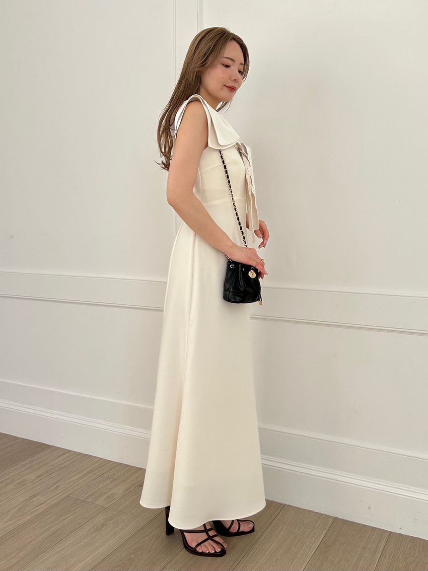 SNIDEL「【00サイズあり】セーラースカーフワンピース」|ワンピース|