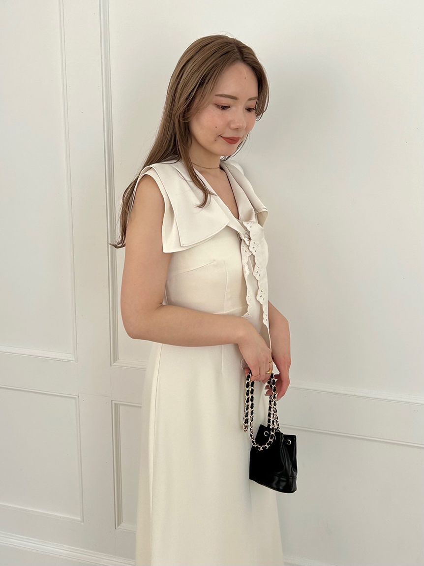 SNIDEL「【00サイズあり】セーラースカーフワンピース」|ワンピース|