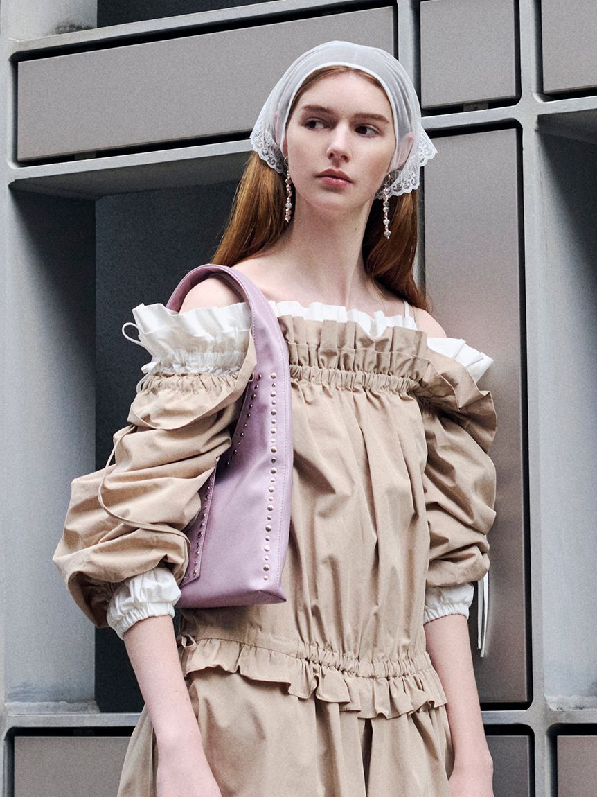 LILY BROWN「スタッズトートバッグ」|トートバッグ|