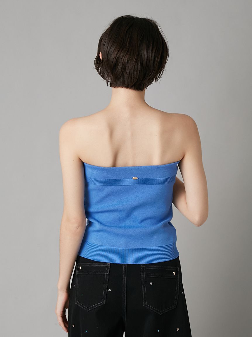 LILY BROWN「レイヤードニットベアトップ」|ニット・セーター|