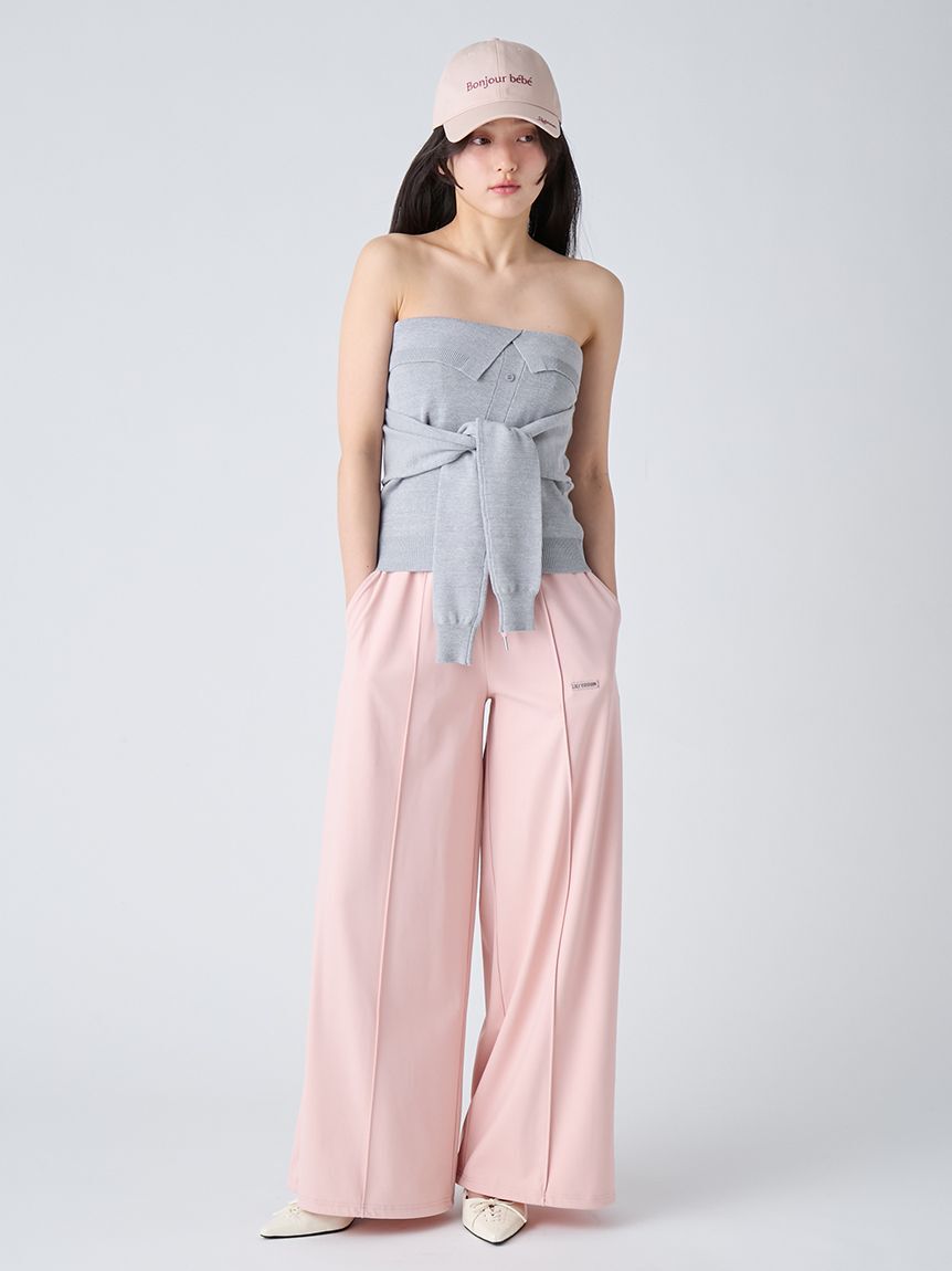 LILY BROWN「レイヤードニットベアトップ」|ニット・セーター|