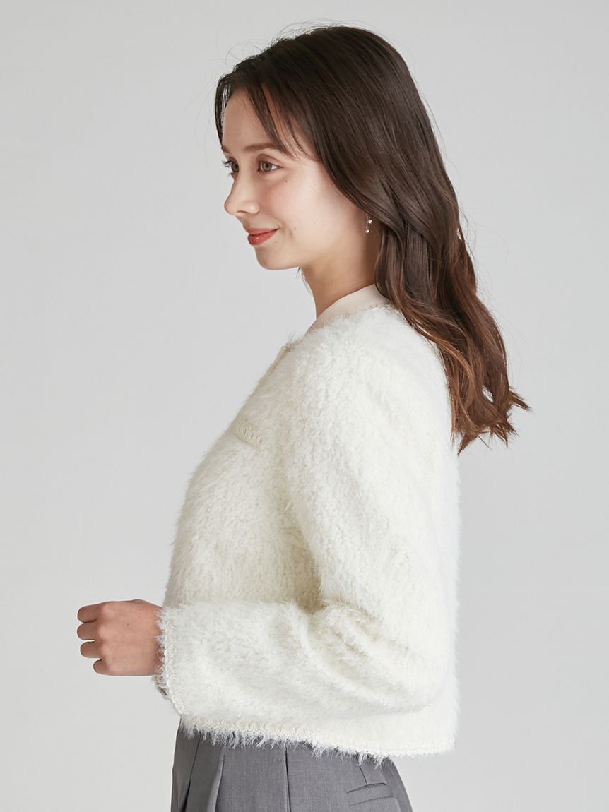 CELFORD「バリエーションライトジャケット」|ノーカラージャケット|