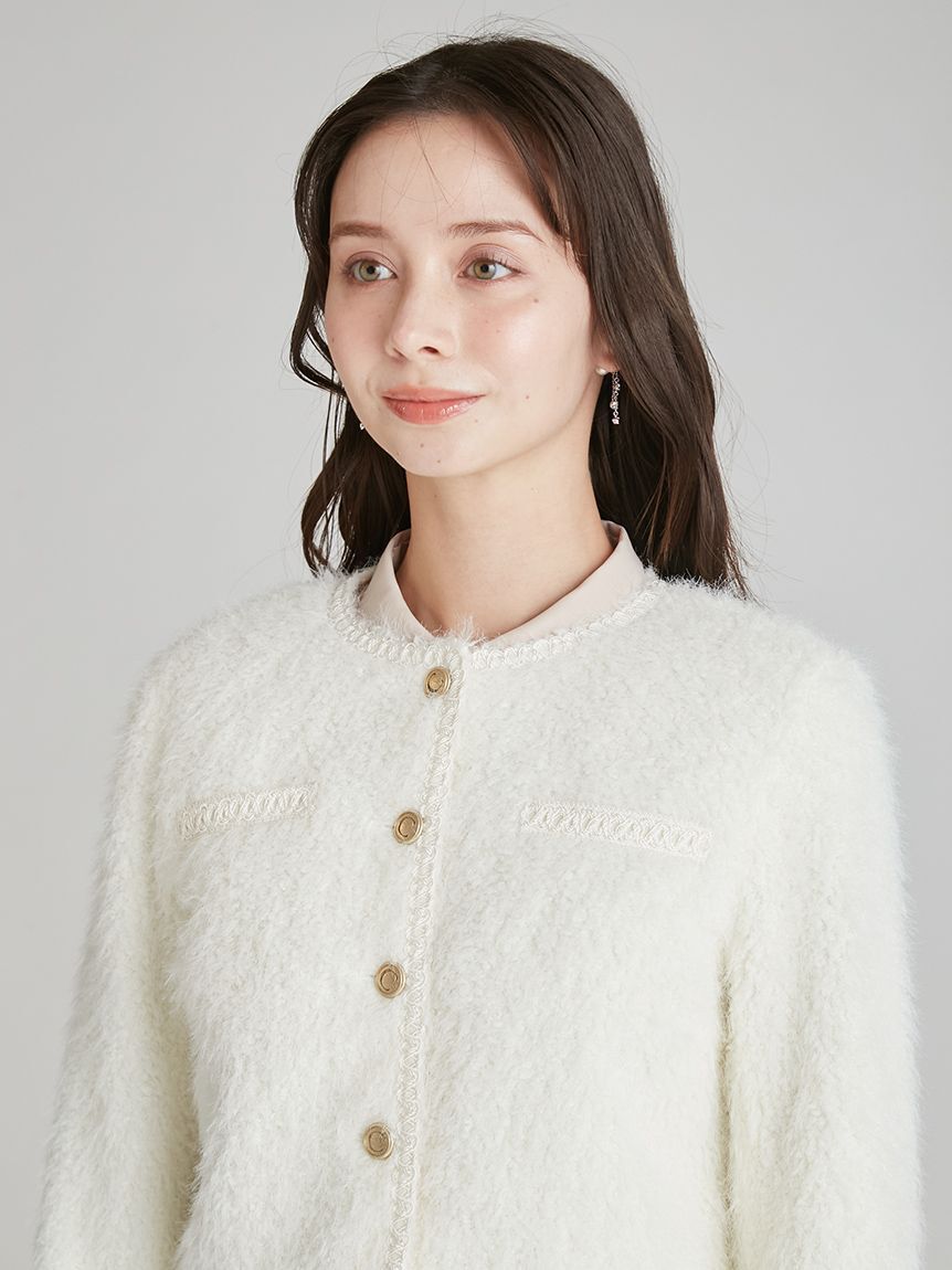 CELFORD「バリエーションライトジャケット」|ノーカラージャケット|