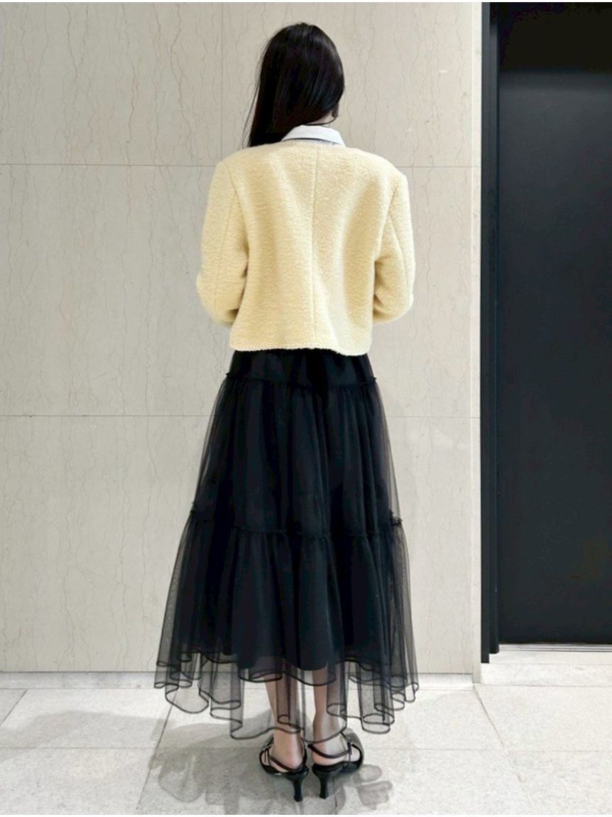 CELFORD「バリエーションライトジャケット」|ノーカラージャケット|