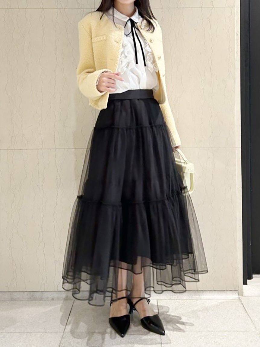 CELFORD「バリエーションライトジャケット」|ノーカラージャケット|