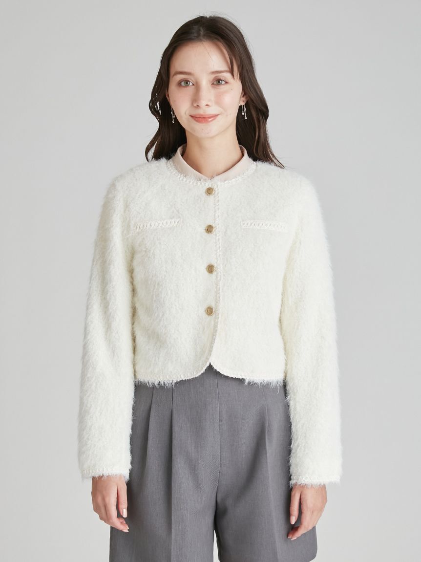 CELFORD「バリエーションライトジャケット」|ノーカラージャケット|