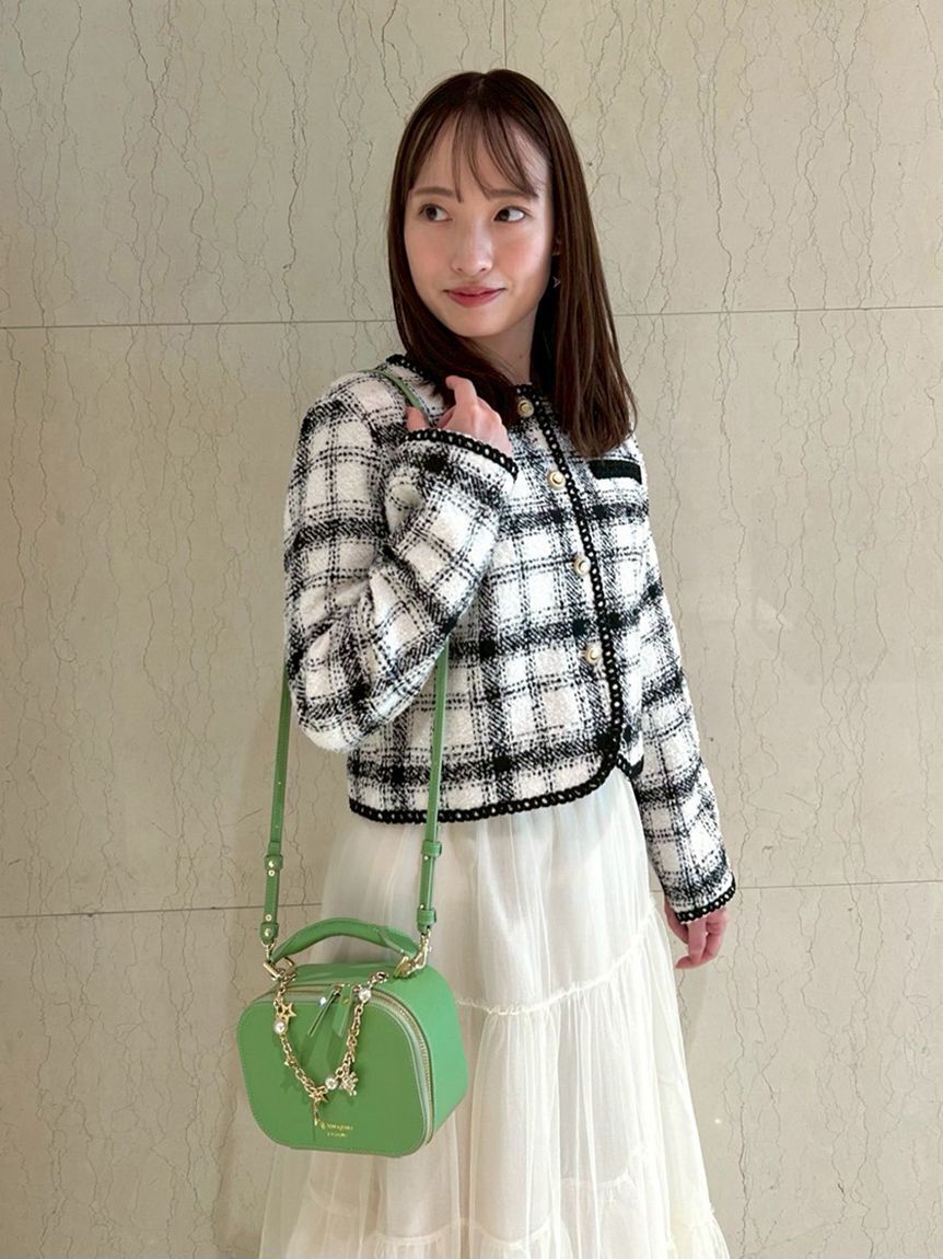 CELFORD「バリエーションライトジャケット」|ノーカラージャケット|CHECK