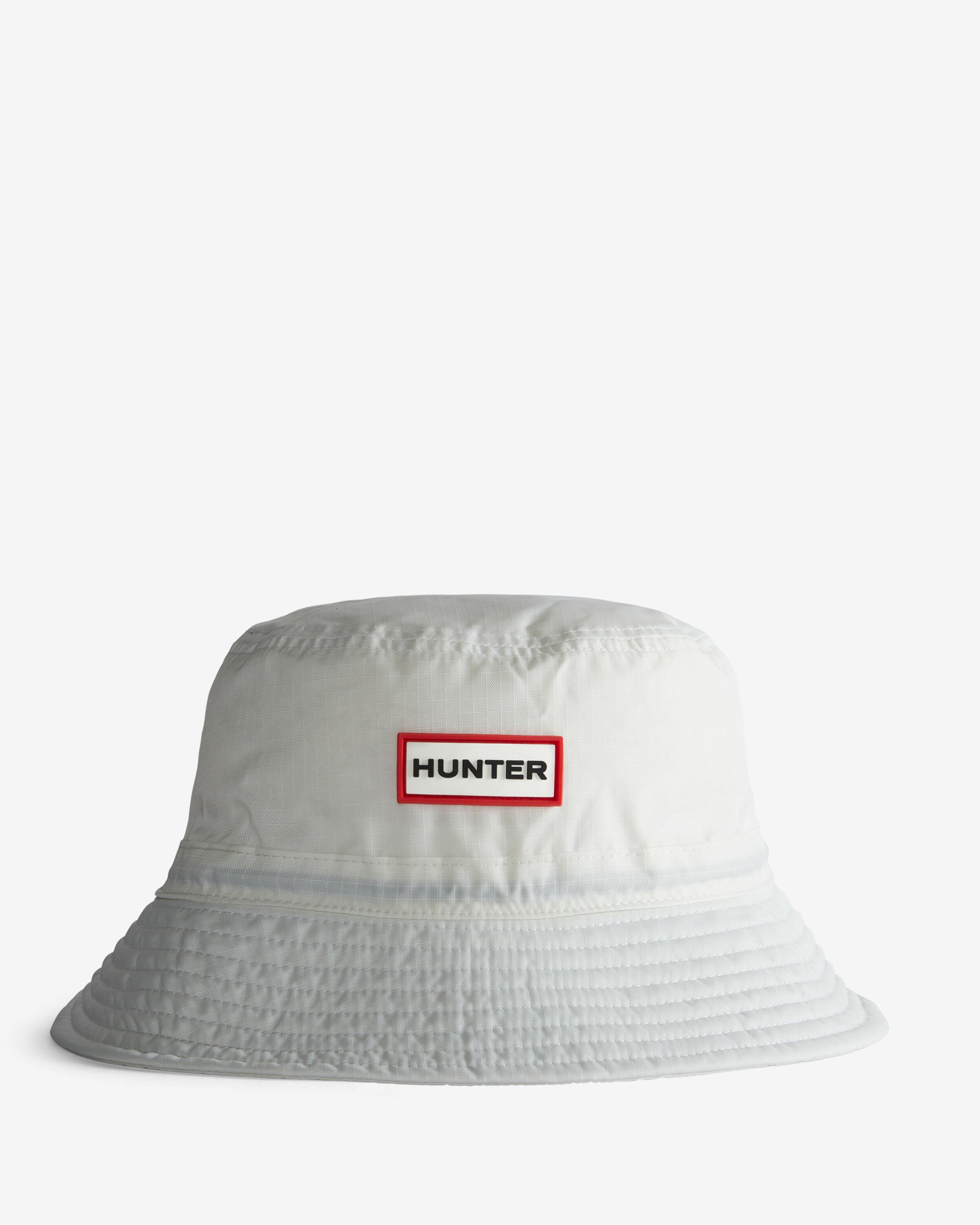 HUNTER「ナイロン パッカブル バケット ハット」|ハット|WHT