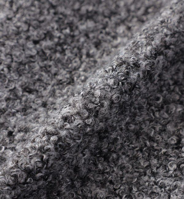  「【UNISEX】ブラッシュドループボアブルゾン」|ブルゾン・スタジャン|