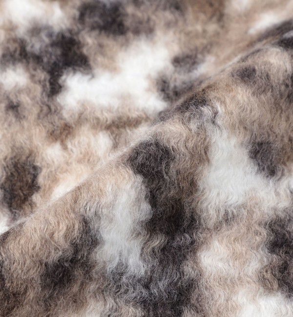  「【UNISEX】ブラッシュドループボアブルゾン」|ブルゾン・スタジャン|