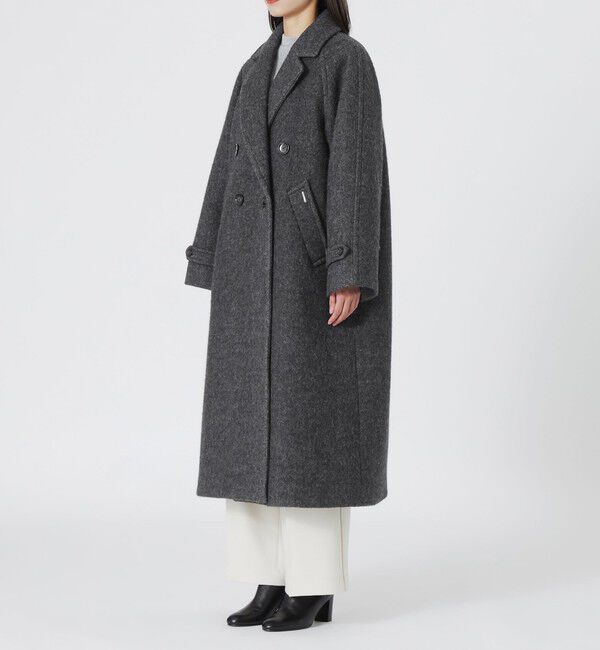  「シャギーボンディングオーバーサイズコート」|その他|