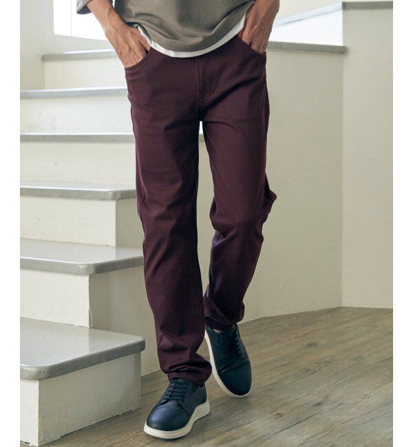 ikka「【雑誌MonoMax4月号掲載】GOKU楽 EASY STRETCH イージーストレッチ 5Pパンツ」|その他|