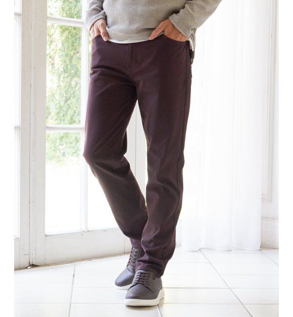 ikka「【雑誌MonoMax4月号掲載】GOKU楽 EASY STRETCH イージーストレッチ 5Pパンツ」|その他|