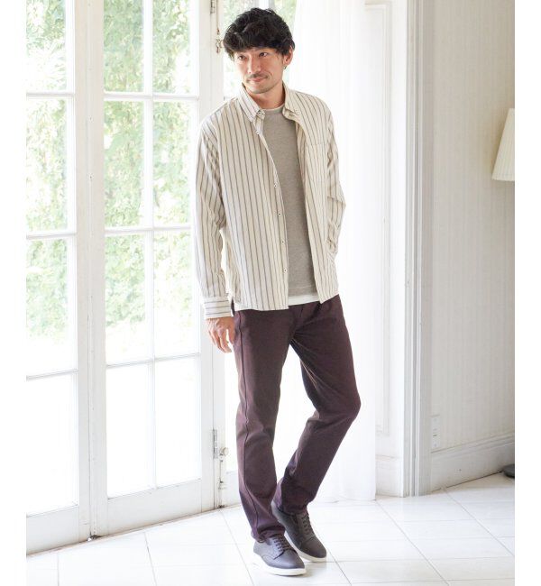 ikka「【雑誌MonoMax4月号掲載】GOKU楽 EASY STRETCH イージーストレッチ 5Pパンツ」|その他|