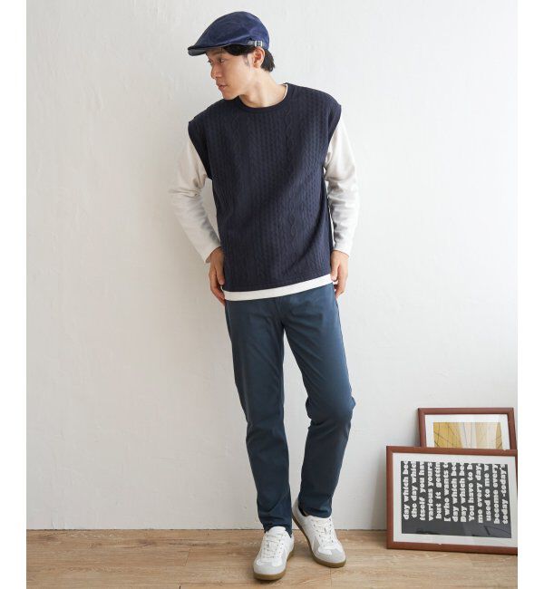 ikka「【雑誌MonoMax4月号掲載】GOKU楽 EASY STRETCH イージーストレッチ 5Pパンツ」|その他|