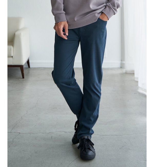 ikka「【雑誌MonoMax4月号掲載】GOKU楽 EASY STRETCH イージーストレッチ 5Pパンツ」|その他|