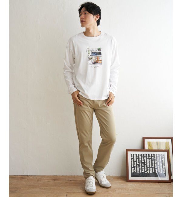 ikka「【雑誌MonoMax4月号掲載】GOKU楽 EASY STRETCH イージーストレッチ 5Pパンツ」|その他|