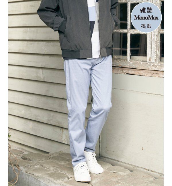 ikka「【雑誌MonoMax4月号掲載】GOKU楽 EASY STRETCH イージーストレッチ 5Pパンツ」|その他|