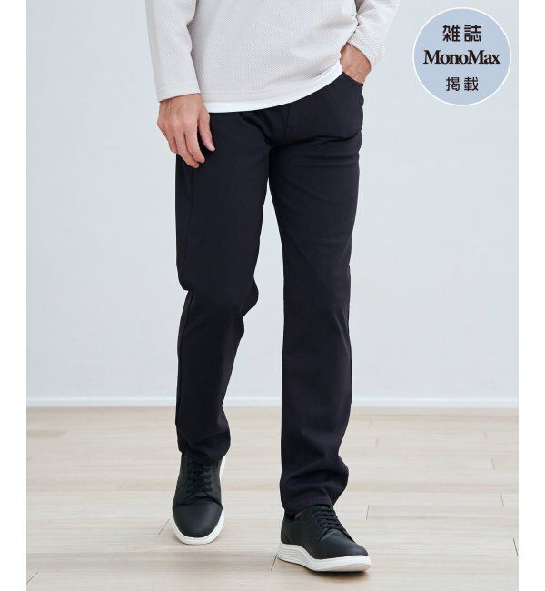 ikka「【雑誌MonoMax4月号掲載】GOKU楽 EASY STRETCH イージーストレッチ 5Pパンツ」|その他|