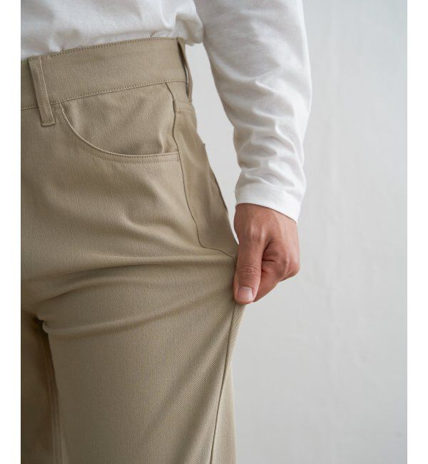 ikka「【雑誌MonoMax4月号掲載】GOKU楽 EASY STRETCH イージーストレッチ 5Pパンツ」|その他|