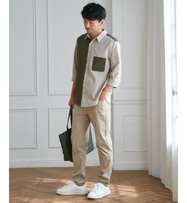 ikka「【雑誌MonoMax4月号掲載】GOKU楽 EASY STRETCH イージーストレッチ 5Pパンツ」|その他|