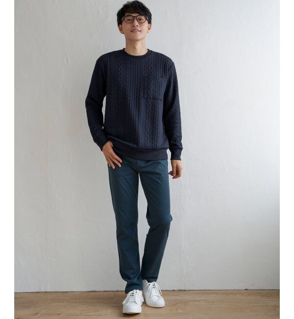 ikka「【雑誌MonoMax4月号掲載】GOKU楽 EASY STRETCH イージーストレッチ 5Pパンツ」|その他|