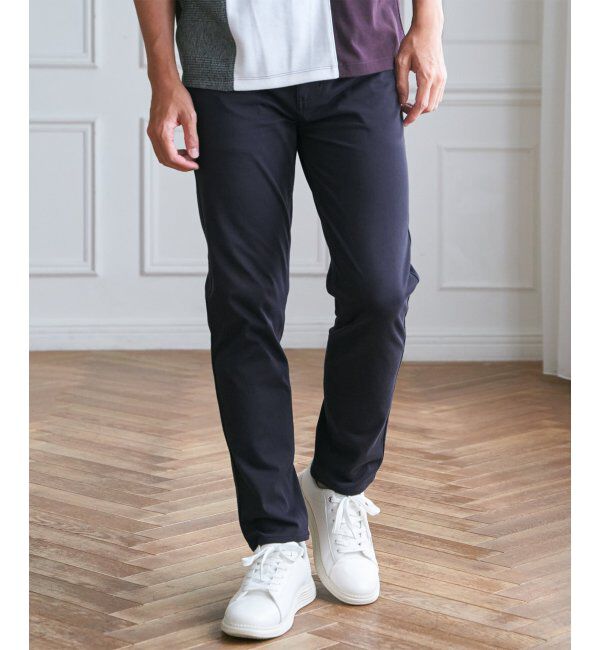 ikka「【雑誌MonoMax4月号掲載】GOKU楽 EASY STRETCH イージーストレッチ 5Pパンツ」|その他|