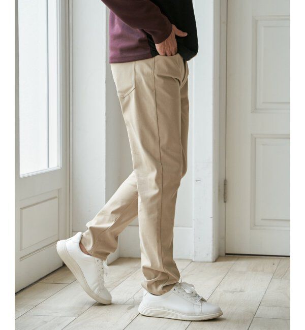 ikka「【雑誌MonoMax4月号掲載】GOKU楽 EASY STRETCH イージーストレッチ 5Pパンツ」|その他|