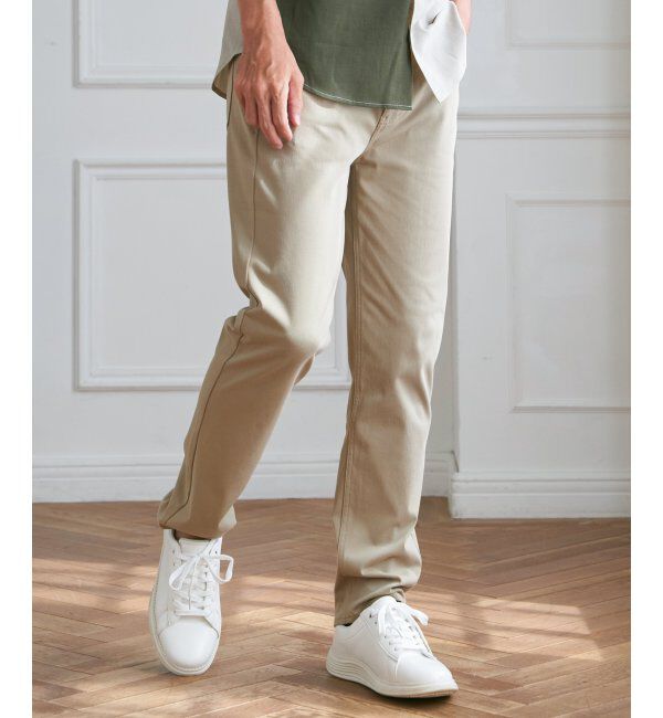 ikka「【雑誌MonoMax4月号掲載】GOKU楽 EASY STRETCH イージーストレッチ 5Pパンツ」|その他|