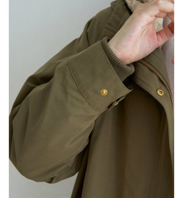 ikka「【雑誌InRed12月号掲載】 ファーライナー3WAYミドルマウンテンパーカー」|ブルゾン・スタジャン|