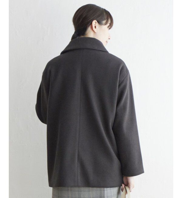 ikka「らく軽ストレッチメルトンチェスターコート」|その他|