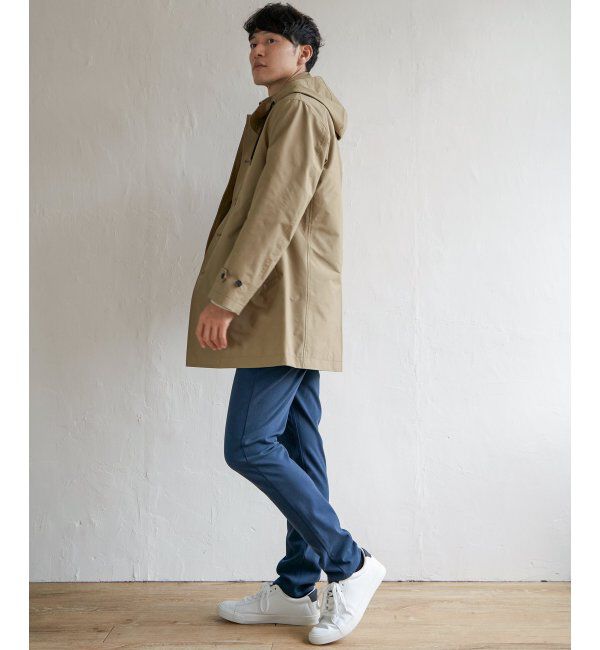 IKKA LOUNGE「撥水フードステンカラーコート」|その他|