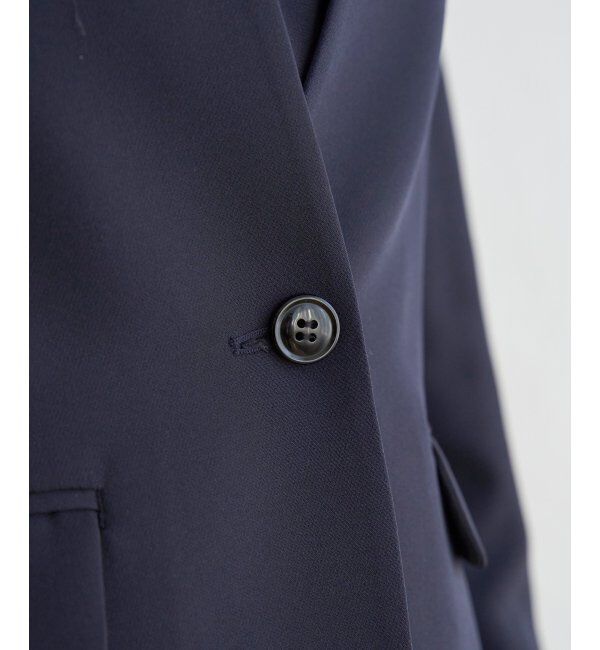 IKKA LOUNGE「【洗濯機で洗える／セットアップ対応】ウォッシャブルキーネックジャケット」|その他|