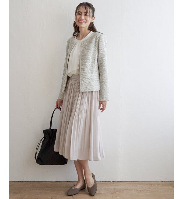 IKKA LOUNGE「カットツィードジャケット」|その他|