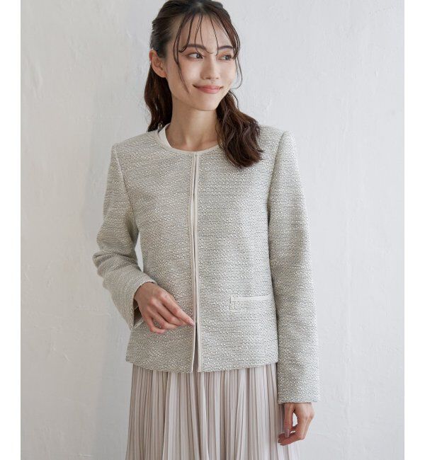 IKKA LOUNGE「カットツィードジャケット」|その他|