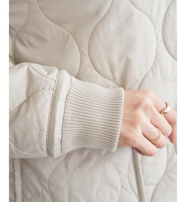 ikka「キルトボアリバーシブルブルゾン」|ブルゾン・スタジャン|