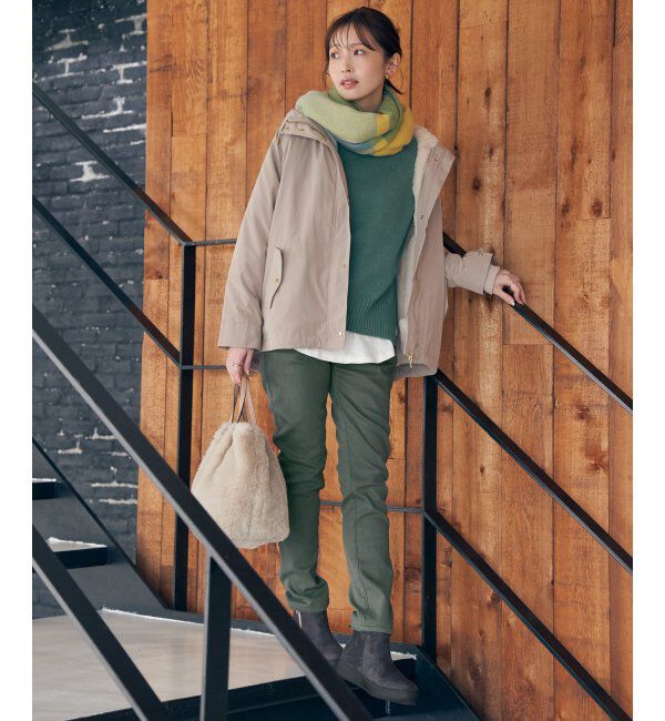 ikka「サイドスリットニットプルオーバー」|プルオーバー|