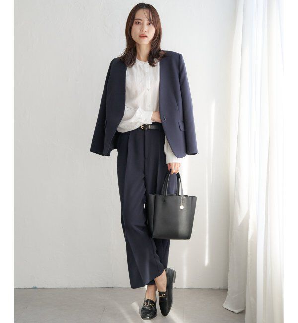 ikka「前後2WAYバンドカラーシャツ」|シャツ・ブラウス|