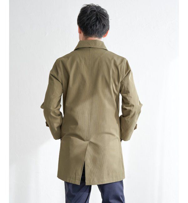 IKKA LOUNGE「【雑誌MonoMax4月号掲載】撥水ピケフードステンカラーコート」|その他|