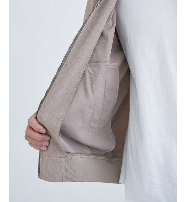 ikka「Teflon(R) 襟2wayブルゾン」|ブルゾン・スタジャン|