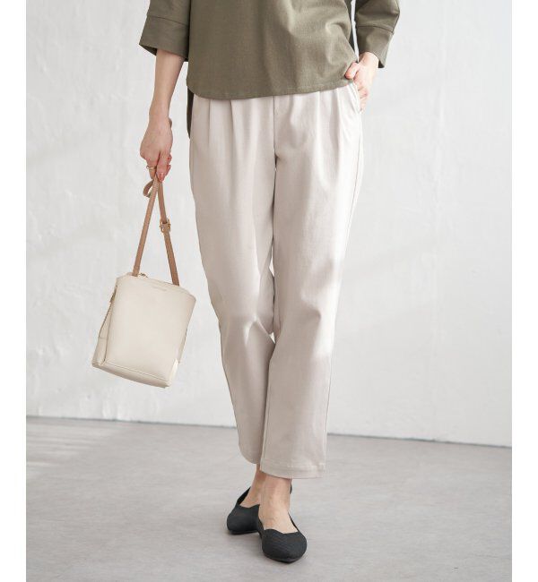 ikka「【雑誌InRed11月号掲載】GOKU楽パンツ テーパード【親子コーデ】」|その他|