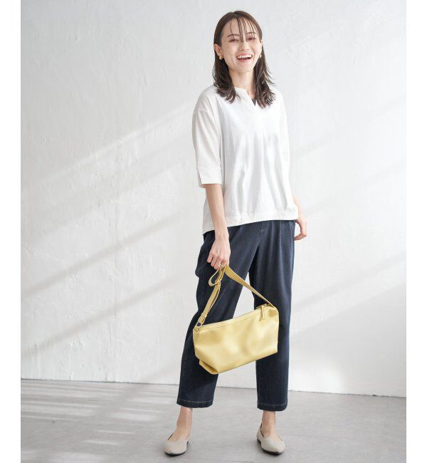 ikka「【雑誌InRed11月号掲載】GOKU楽パンツ テーパード【親子コーデ】」|その他|