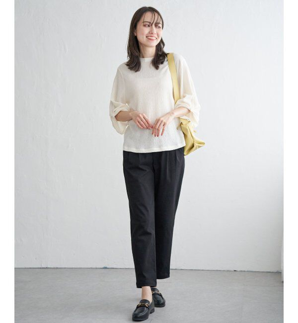 ikka「【雑誌InRed11月号掲載】GOKU楽パンツ テーパード【親子コーデ】」|その他|