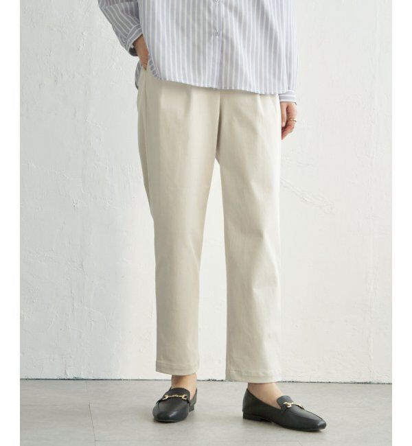 ikka「【雑誌InRed11月号掲載】GOKU楽パンツ テーパード【親子コーデ】」|その他|