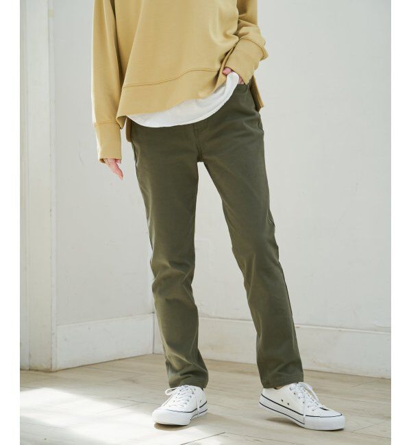 ikka「GOKU楽パンツ スリムストレート」|その他|