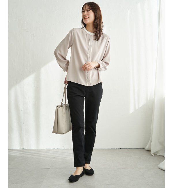 ikka「GOKU楽パンツ スリムストレート」|その他|